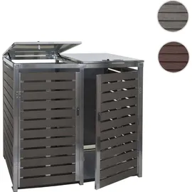 MCW Mülltonnenverkleidung K14 134 x 119 x 84 cm anthrazit