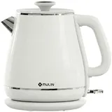 MULIN wasserkocher retro, Elektrischer Wasserkocher mit 360° Basis, 1,8 L Kap...