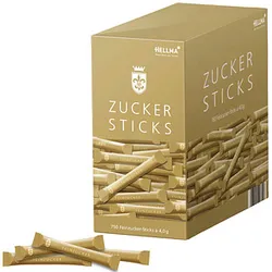 HELLMA Goldline Zuckersticks, 750 x 4,0 g