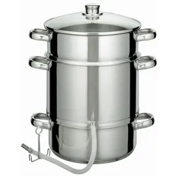 GSW Entsafter mit Glasdeckel 26cm inklusive Zubehör