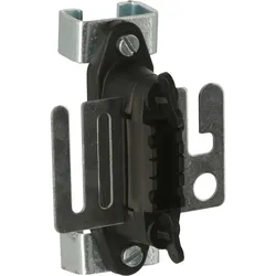 Kerbl T-Pfahl Bandtorgriffisolator Profi-Set schwarz - 441494 - schwarz