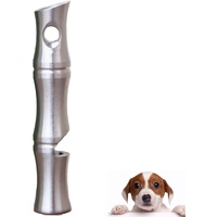 TODREMOU Hundepfeife Rütter Rückruf Metall-Hochfrequenter Ton, Professionelles Hundetraining, Kann Vom Menschlichen Ohr Gehört Werden (Silver X1)