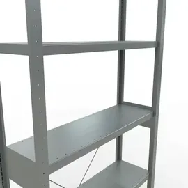Schulte Lagertechnik Fachbodenregal Stahl 2500 x 1000 x 300 mm verzinkt