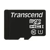 Transcend microSDHC Class 10 UHS-I + SD-Adapter 16 GB