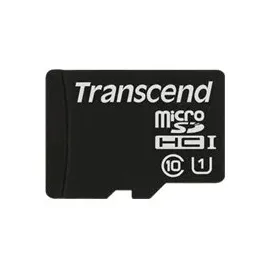 Transcend microSDHC Class 10 UHS-I + SD-Adapter 16 GB