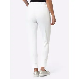 Sieh an! Sweathose komfortabel Beige/Weiß 50