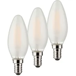 MÜLLER-LICHT LED-Kerze E14/4 Watt/Energie E Glas