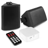 Power Dynamics BT20 Mini-Verstärker mit Bluetooth und Außenlautsprechern (5" - 120W)