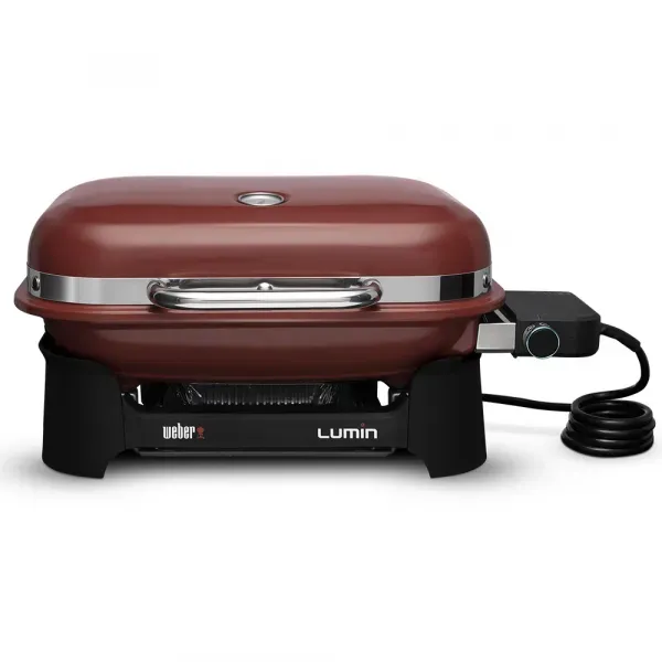 Weber Lumin Compact Red - tragbarer Elektrogrill