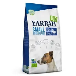 Yarrah Bio Adult & Junior Trockenfutter für kleine Rassen Huhn 2 kg
