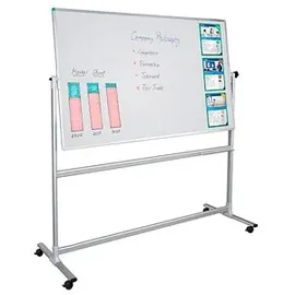 Franken Mobiles Whiteboard 120,0 x 90,0 cm Weiß