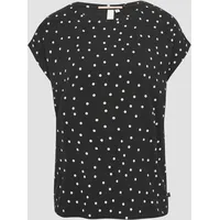 QS T-Shirt aus Modalmix schwarz M