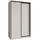 masseno Schwebetürenschrank NISSE 120 x 205 x 60 cm Beige