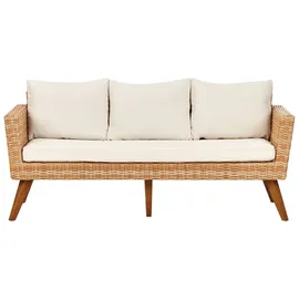 Beliani Vittoria Set 5-tlg. Beige/Weiß/Braun