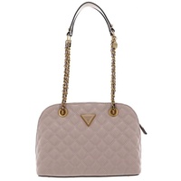 GUESS Giully Dome Satchel Light Beige