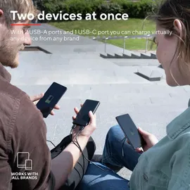 Trust Primo Powerbank Schnellladefunktion 20000 mAh,