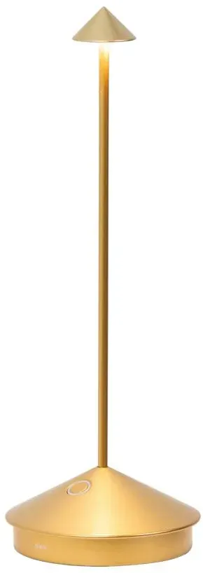 Zafferano Tischleuchte Pina 29 cm Gold