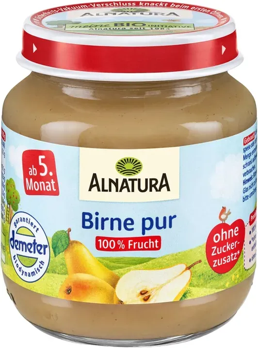 Alnatura Bio-Birnen (ab 5 Monaten) 125 g
