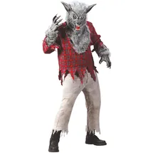 Fun World Werwolf Kostüm Herren Einheitsgröße