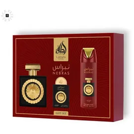Lattafa Pride Nebras Eau de Parfum 100 ml + Eau de Parfum 20 ml + Deospray 200 ml Set