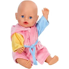 BABY BORN Puppenbademantel Mehrfarbig (43 cm)