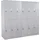 MCW Schließfach Preston T829, Schließfachschrank Wertfachschrank Spind, Metall 12 Fächer