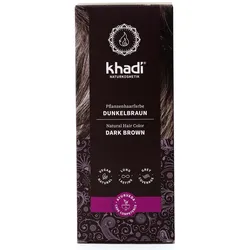 khadi Pflanzenhaarfarbe Dunkelbraun 100 g