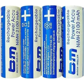 Busch & Müller Busch + Müller Akku FÜR IXON SATZ A 4 ST