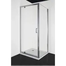 SANOTECHNIK »Elite«, B x H: 78 x 195 cm, - transparent
