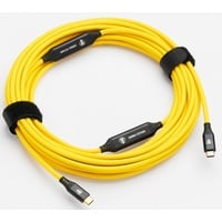 Cobra CobraTether USB-C an USB-C 10m gelb