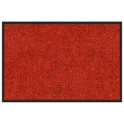 KARAT Schmutzfangmatte "Rhine" - Sauberlaufmatte Fußmatte Türvorleger / 90 x 300 cm (Rot)
