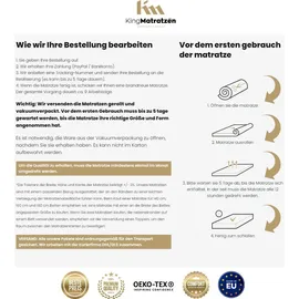 king matratzen KingKOMFORT 90 x 190 cm H3