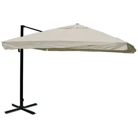Mendler HWC-A96 350 x 350 cm Creme-Grau