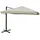 Mendler HWC-A96 350 x 350 cm Creme-Grau