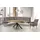 exxpo - sofa fashion Eckbank EXXPO - SOFA FASHION "Latte", latte, B:254cm H:95cm T:196cm, 94% PES, 6% NY, Sitzbänke, Eckbank, moderne Sitz- und Rückensteppung, bequem und elegant, hoher Holzfuß