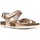 GEOX J Adriel Girl C Sandal, Rose Gold, 28 EU