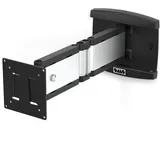 Smart Media SMS Icon 3D Small Alu/Black (93.70", 16:10), Leinwand, Schwarz