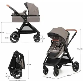 Kinderkraft Kinderwagen 3in1 Esme Pro / Kombikinderwagen,