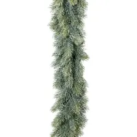 creativ home Künstliche Blautannengirlande 180 cm Grün