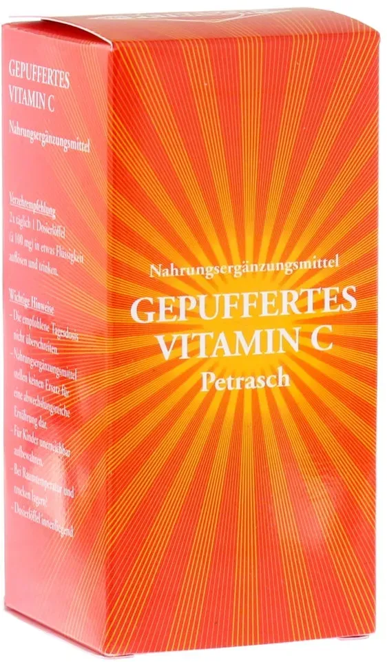 Preisvergleich Produktbild Vitamin C Gepuffert Petrasch Pulver 90 g