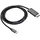 Akyga Anschlusskabel USB-C Stecker, DisplayPort Stecker 1,80 m Schwarz