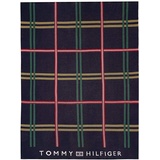 Tommy Hilfiger Sporty Checks, Plaid - navy - 130x170 cm,