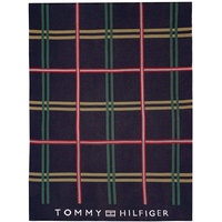 Tommy Hilfiger Sporty Checks, Plaid - navy - 130x170 cm,