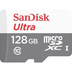 SanDisk Ultra microSDXC Speicherkarte 128GB + SD-Adapter