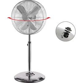 ProfiCare PC-VL3064MS 40 cm Standventilator Silber/Weiß