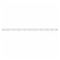 VidaXL Maschendrahtzaun mit Bodenhülsen Anthrazit 1,1x25 m