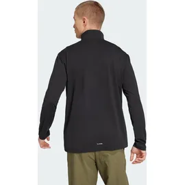 adidas Terrex Multi Climacool Halbreißverschluss-langarm-t-shirt - Black - L