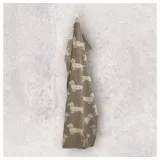 CAWÖ We love Dogs Handtuch 50 x 100 cm beige