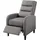 Atlantic Home Collection Relaxsessel Tiago 69 x 102 x 90 cm Grau mit Körperdruck aktivierbarer Relaxfunktion