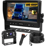 Rückfahrkamera-Set Mit 7"-LCD-1080P Monitor & 170° Weitwinkel- Rückfahrkamera, I
